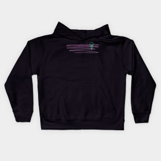 90s Minimal Sunset Kids Hoodie